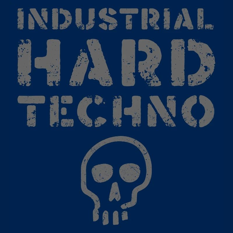 Crâne techno dur industriel