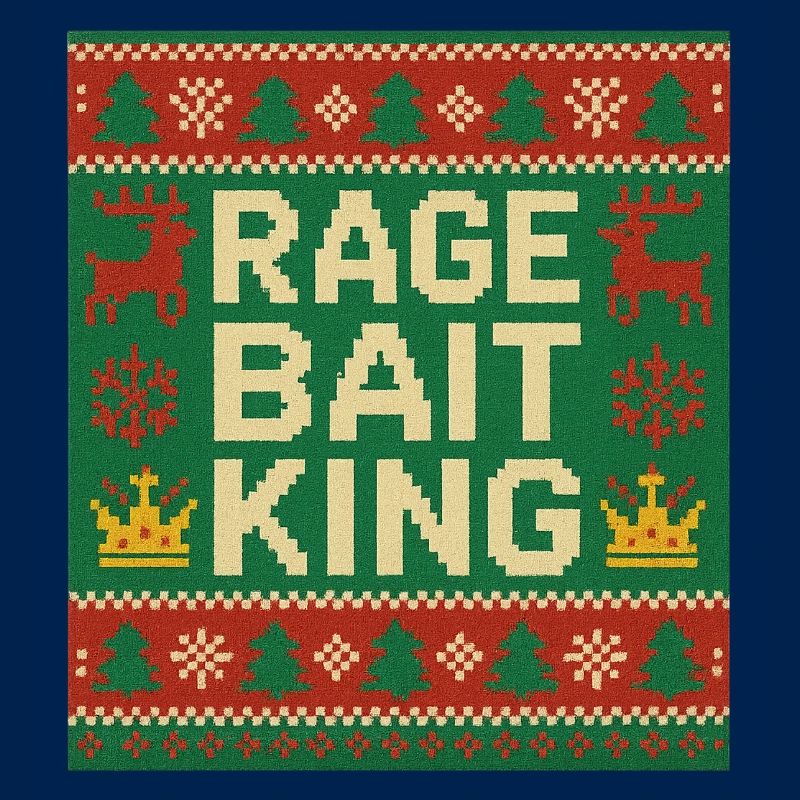 Roi de la rage Style pull moche, mème drôle
