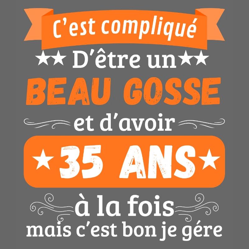 Funny Original 35th Birthday Gift Idea Man