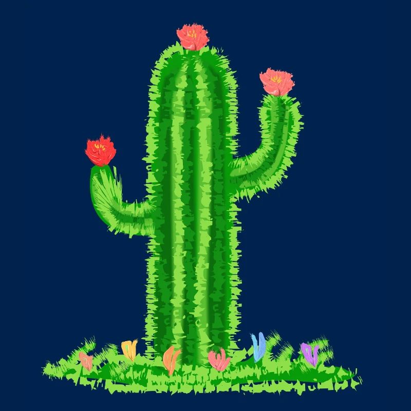 Kaktus mit Blüte