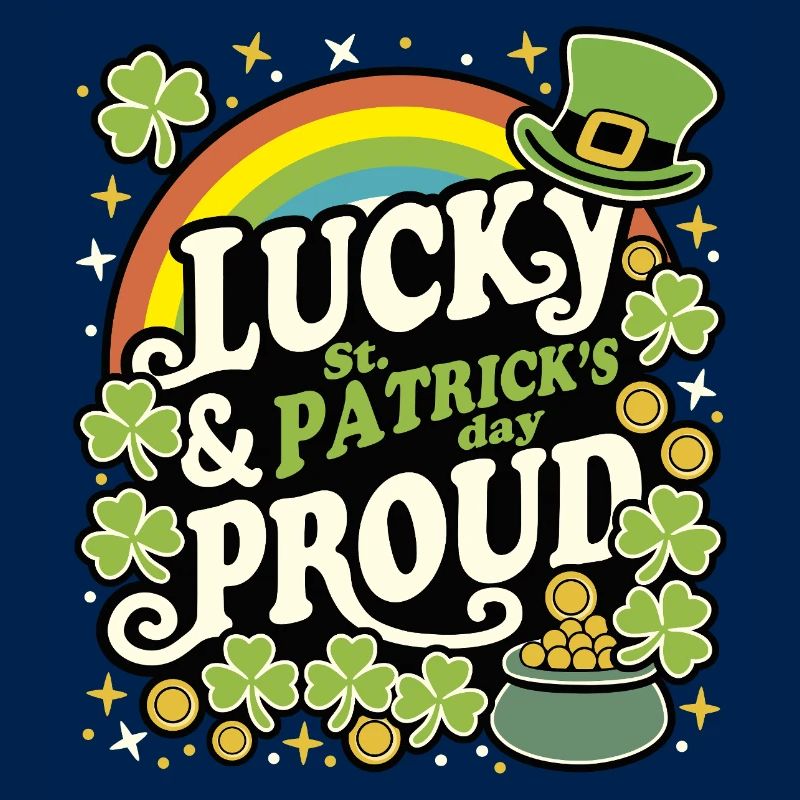 Glücklich und stolz ST PATRICK