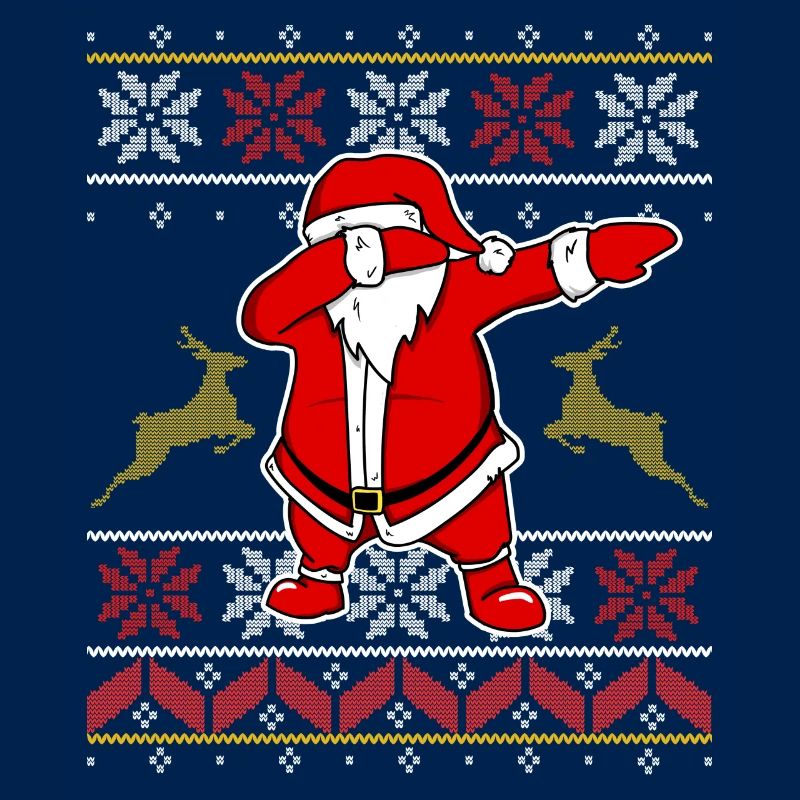 Tamponnant Père Noël - Dab truand Design Pull
