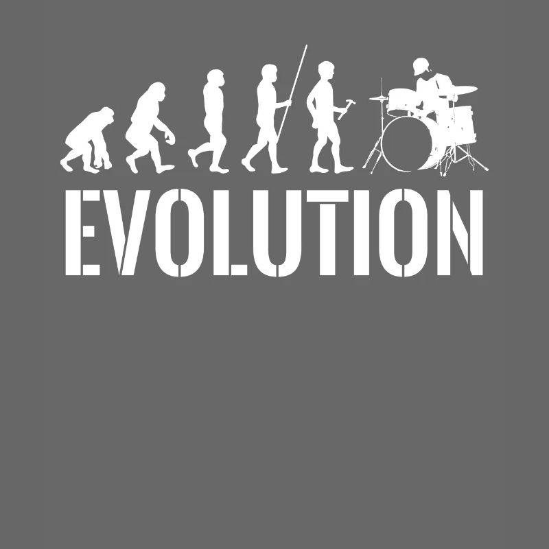 Drummer - Schlagzeug - Evolution - Schlagzeuger