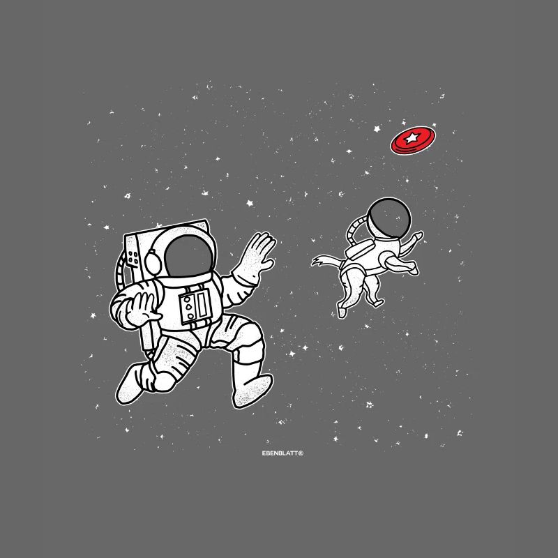 Astronaut Hund Geschenk
