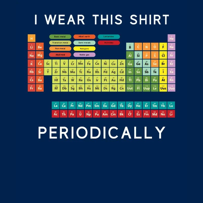 Chemist element studying chemistry joke fun gift