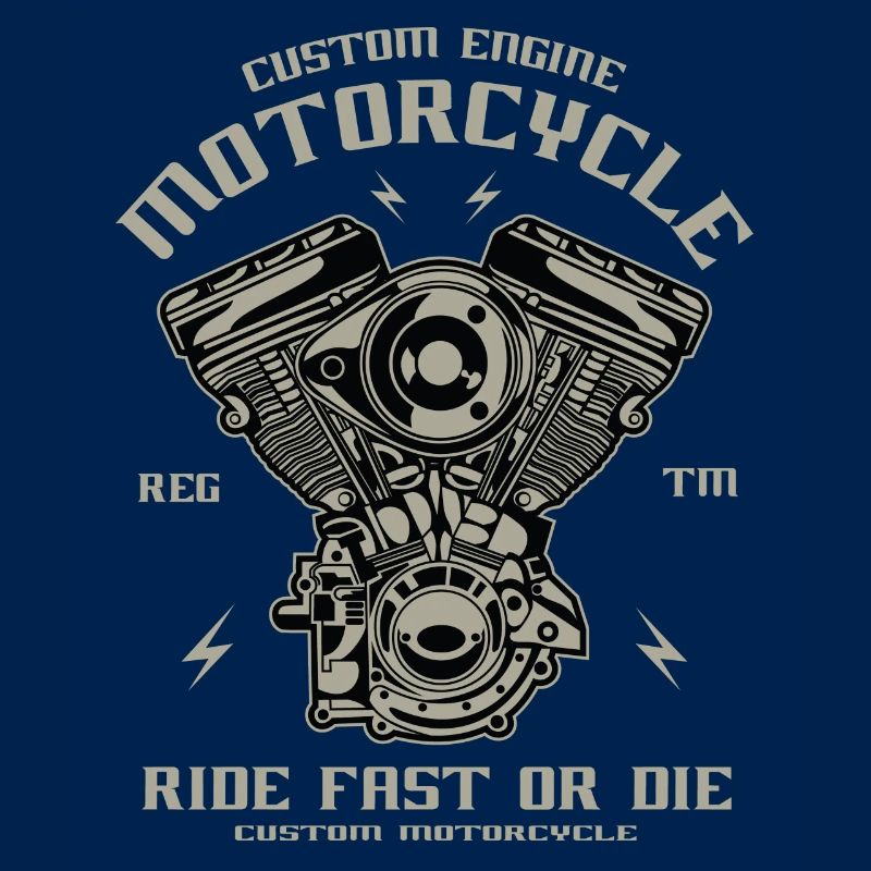Motorcycle engine conversion Chopper Custom Engine