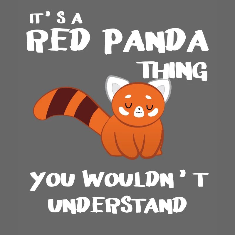 Red Panda - Cat Bear - Panda lover - Panda