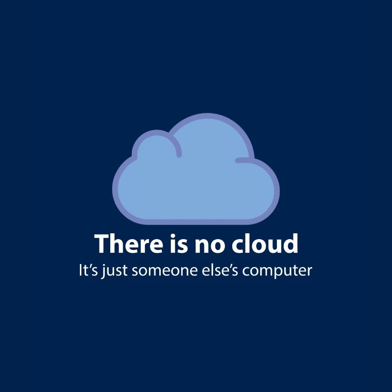 there is no cloud