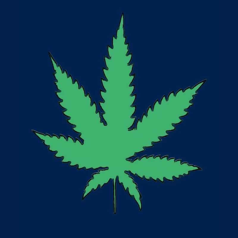Cannabis leaf