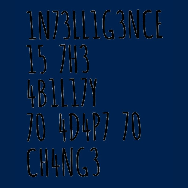 Intelligenz lustiger Spruch