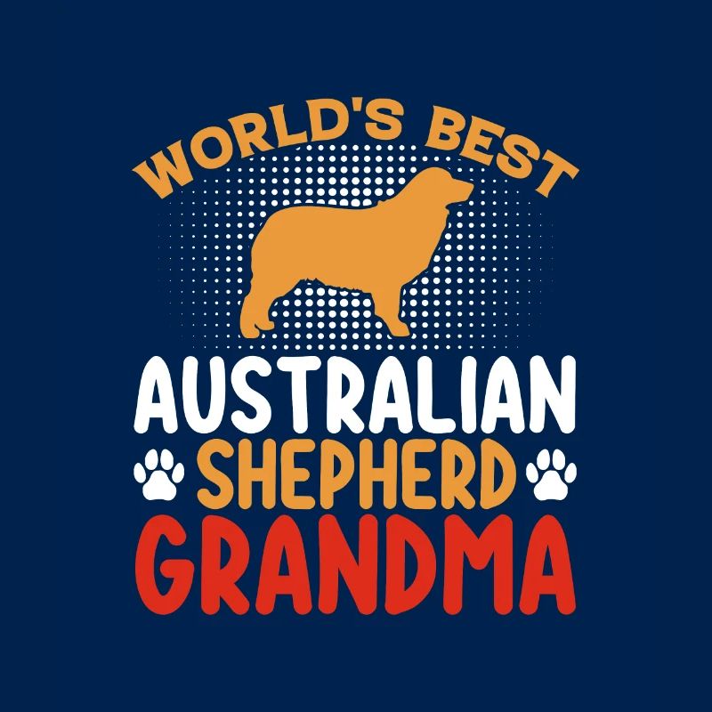 Australian Shepherd Mom Hidden