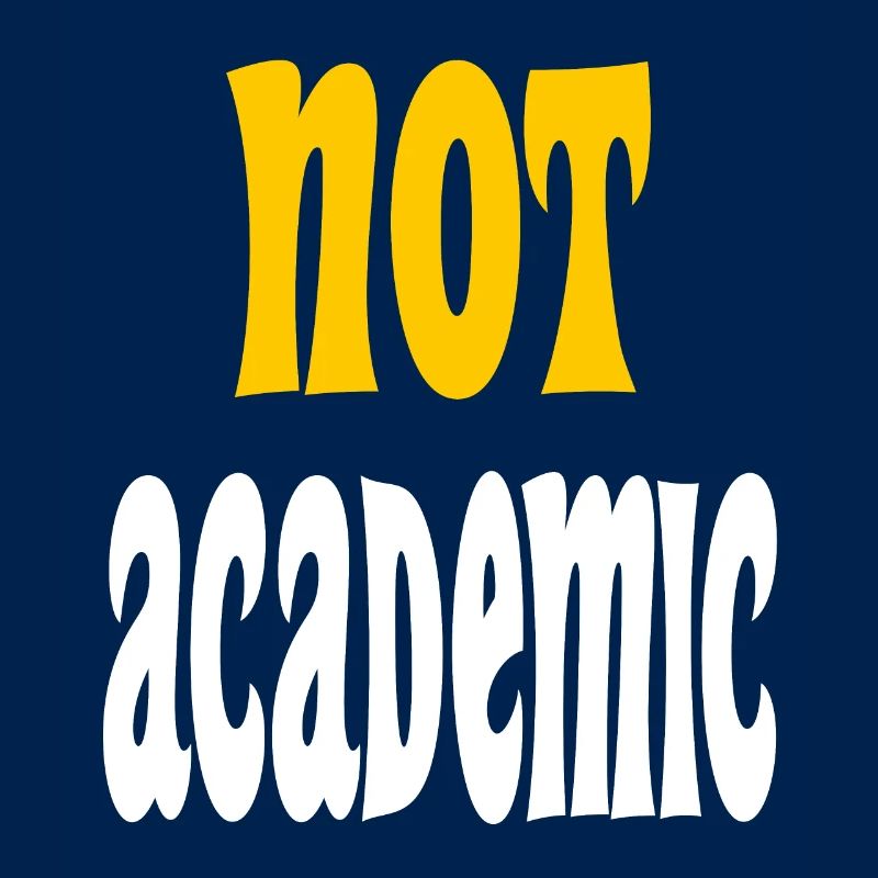 Not academic text simple colorful