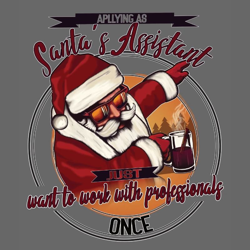 Santa's Assistant – Funny Christmas Design