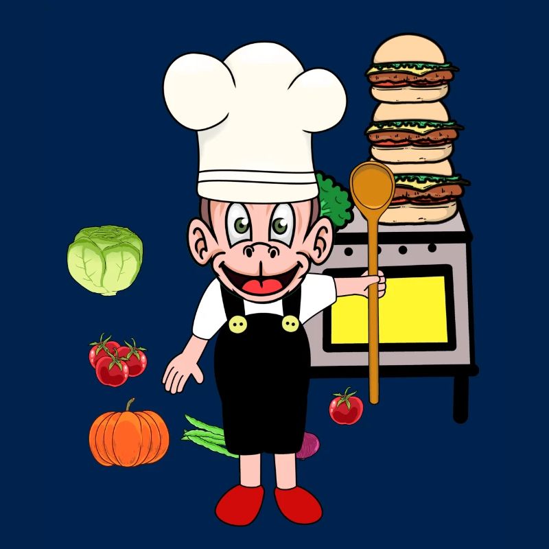 Monkey Kitchen Cook Cooks Cooks Culinary Arts