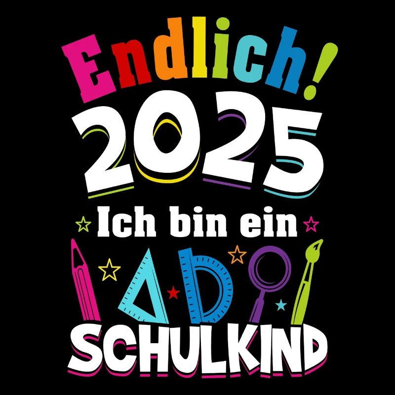 Schulkind 2025 Einschulung Erstklässler Geschenk
