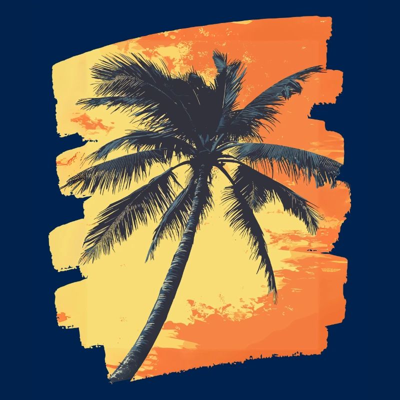 Palm Tree Sunset Summer