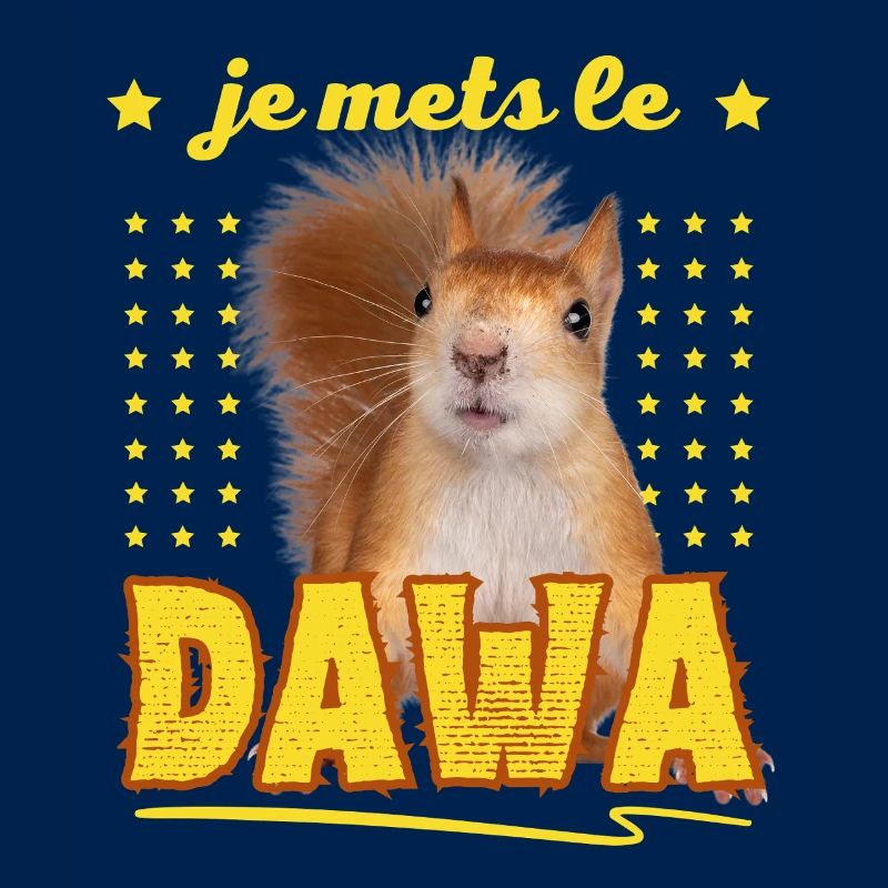 Ecureuil, Je Mets le DAWA dans la Foret 