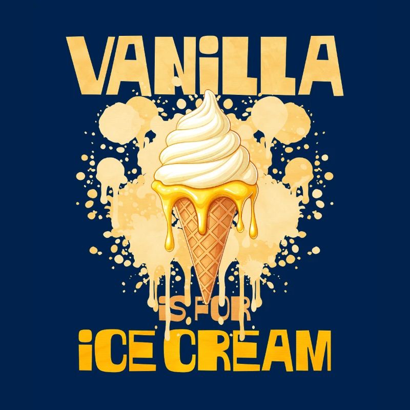 Vanille Eistüte Vanilleeis