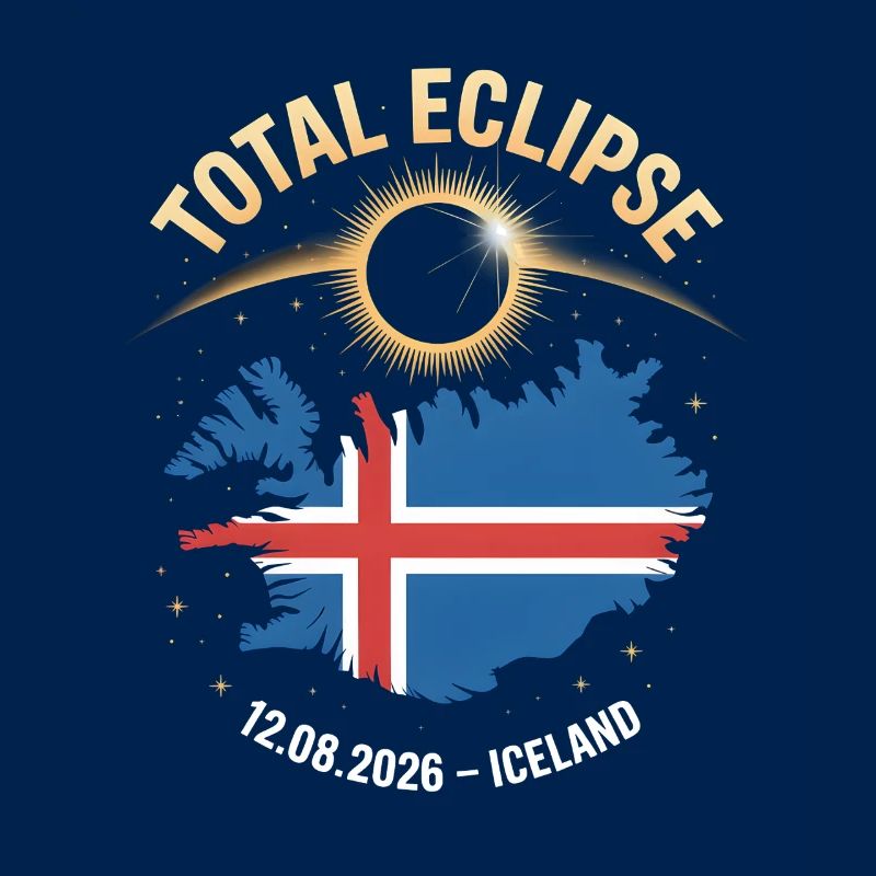 Total Solar Eclipse Iceland 2026