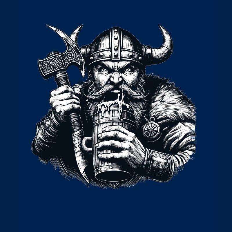 Viking Bierkrug Krieger