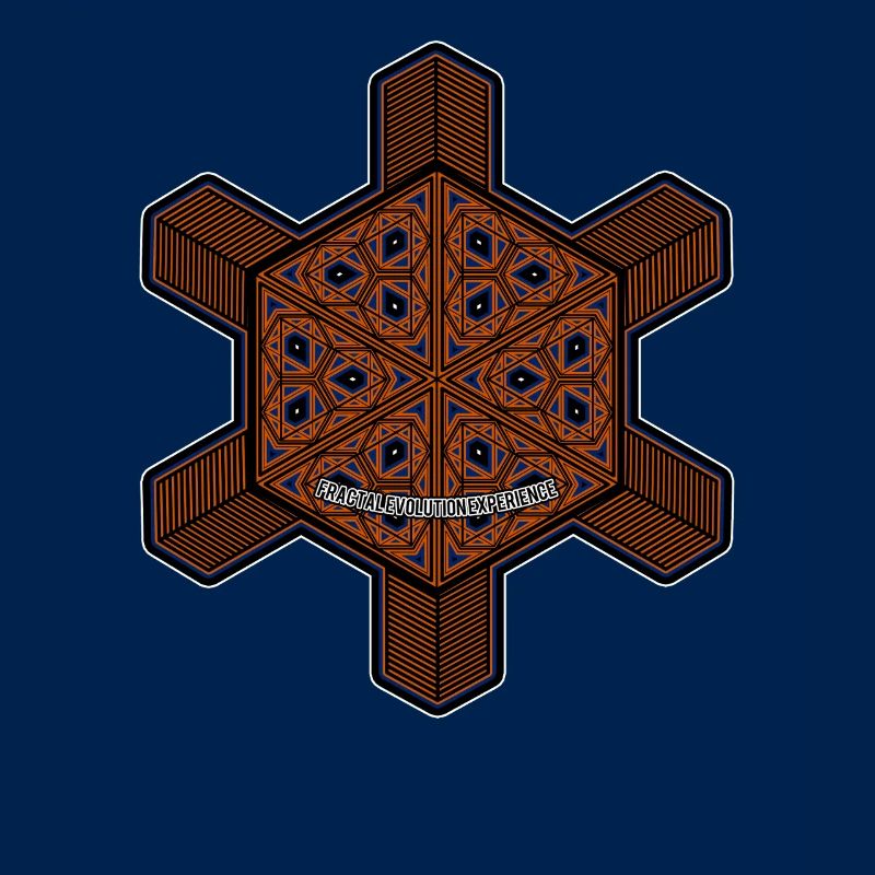 Fractal Evolution Mandala Goa Psy Rave Festival