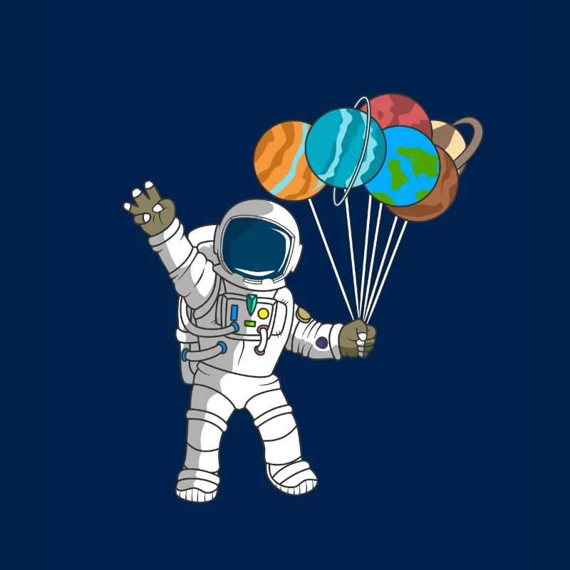 Astronautes Outer Space 3rd Anniversaire Planet Balloons