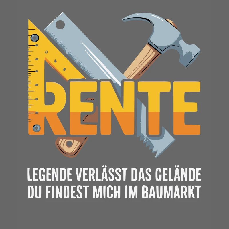 Pension in the hardware store – tool logo