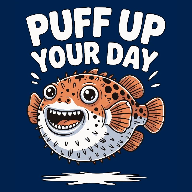 Puff Up Your Day - Kugelfisch Fun