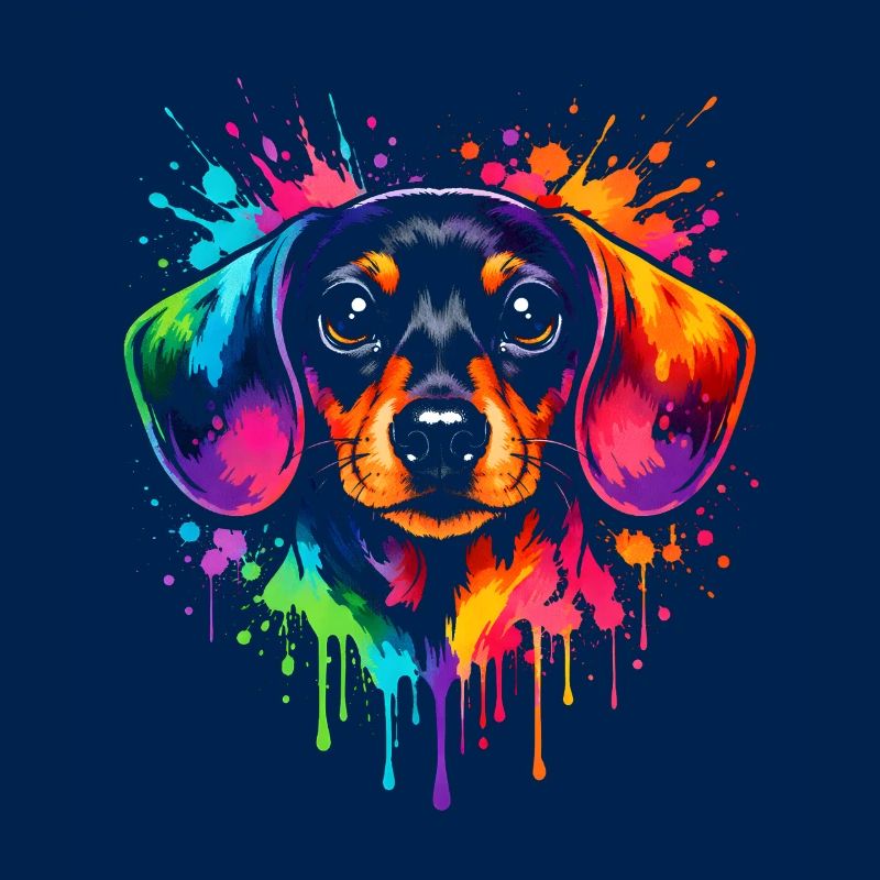 Teckel teckel | Chien Pop Art