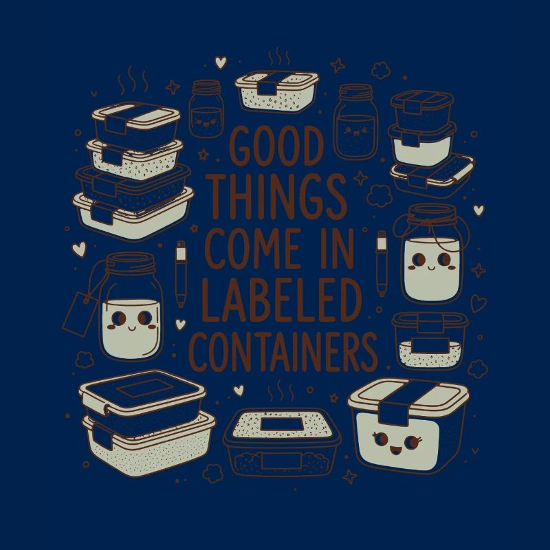 Labeled is better | Meal Prep Orga