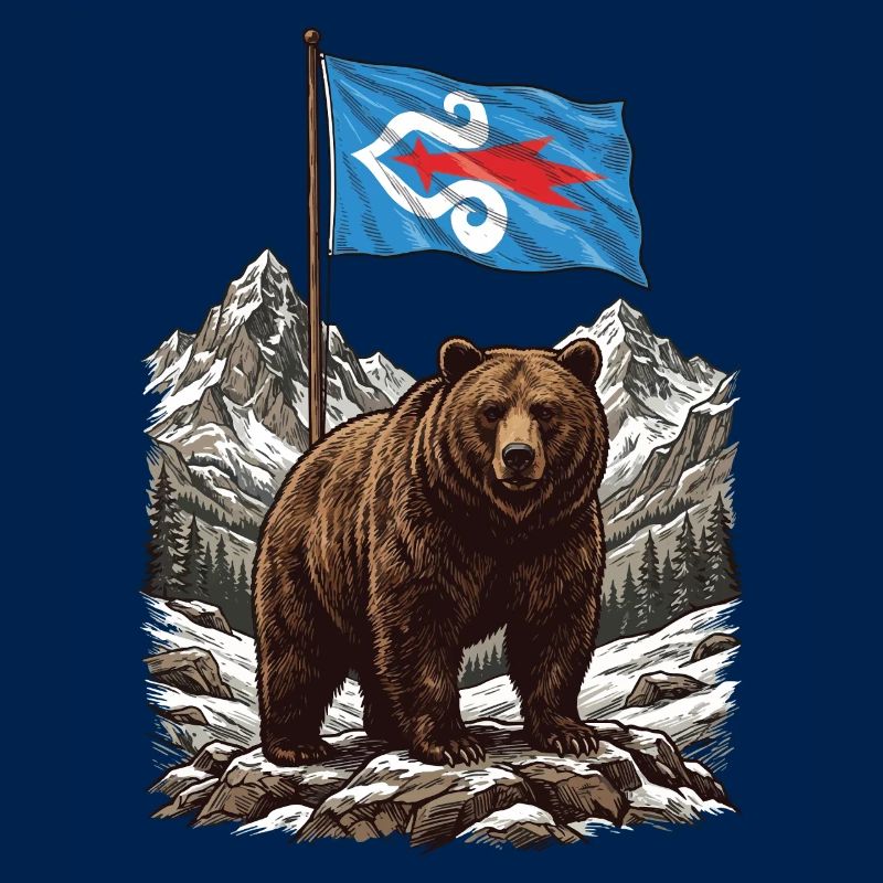 Ours du drapeau aïnou