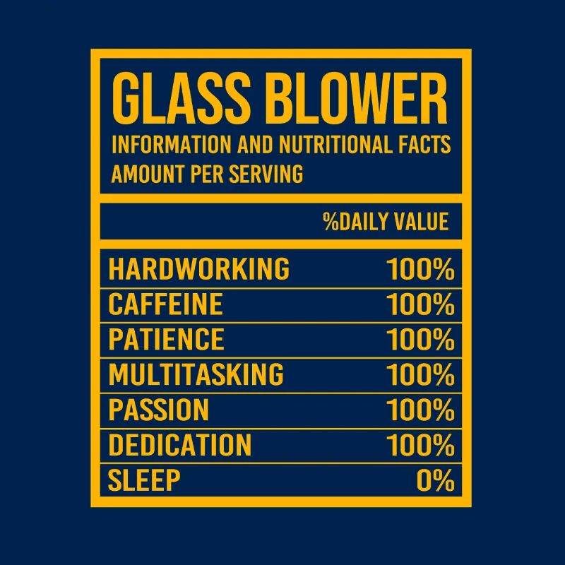 Glasbläser Glas