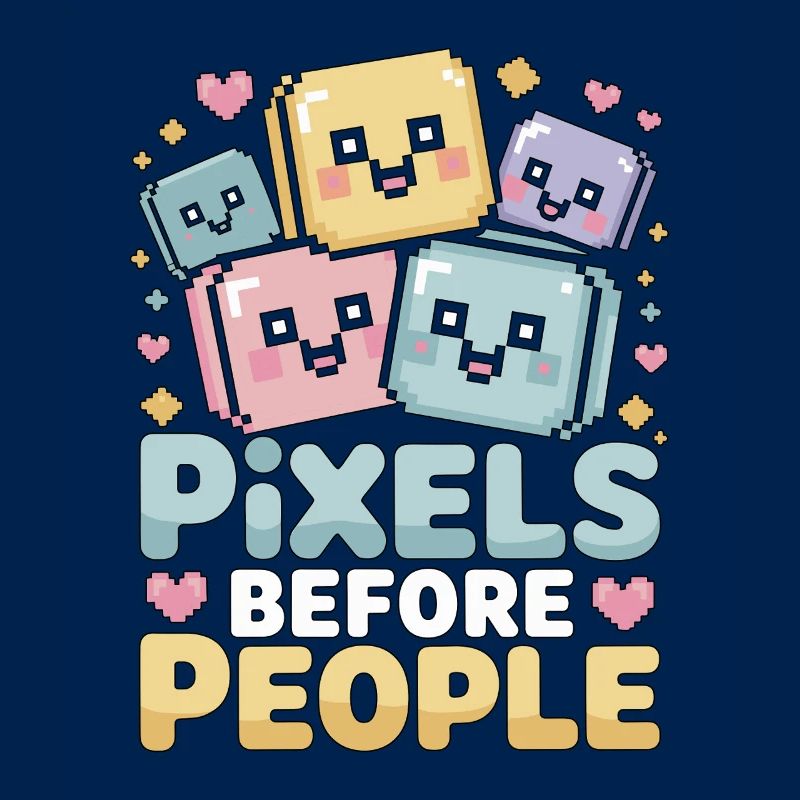 Graphiste Pixels avant Designer de marque