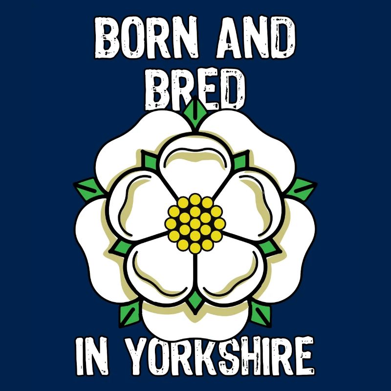 Dans le comté du Yorkshire, fière fleur du drapeau du Yorkshire