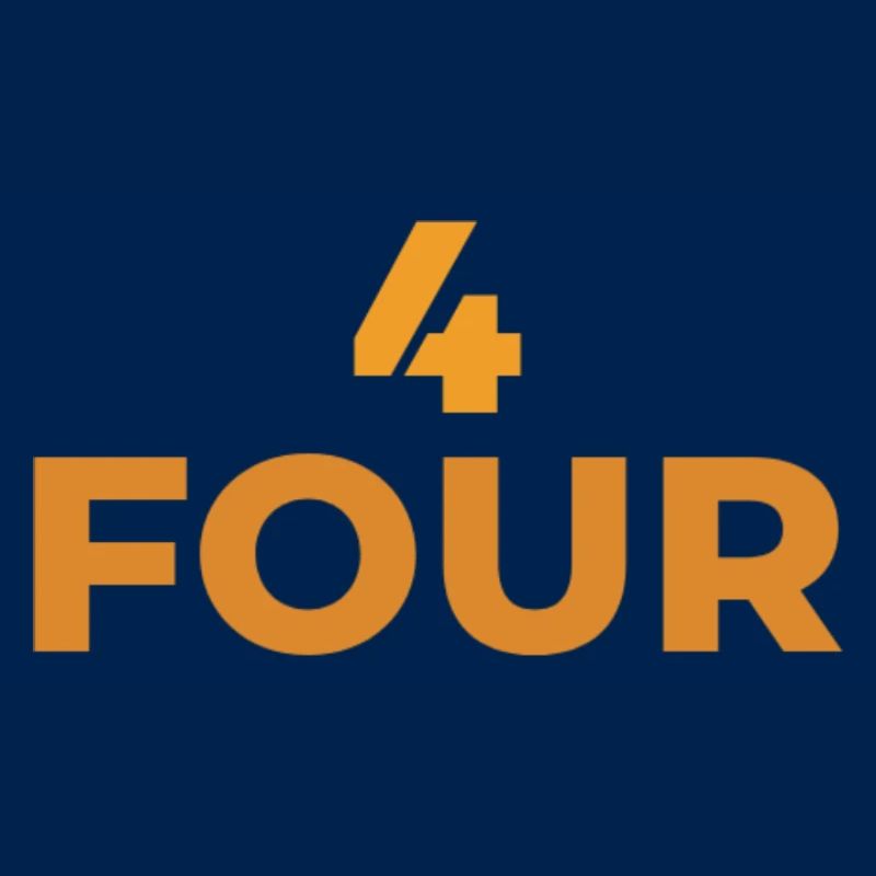 NUMMER 4 DESIGN- UND TYPOGRAFIE-BUCHSTABEN