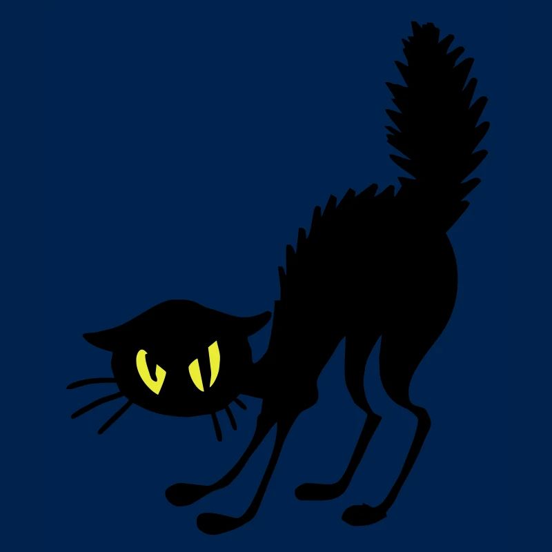 Verärgert Katze