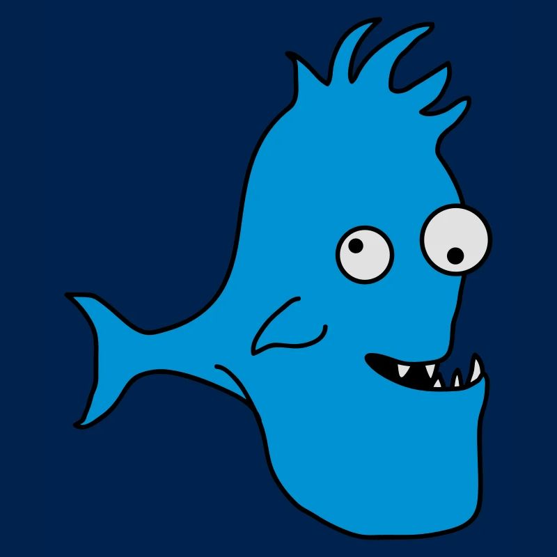 Stupid Crazy Comic Fish