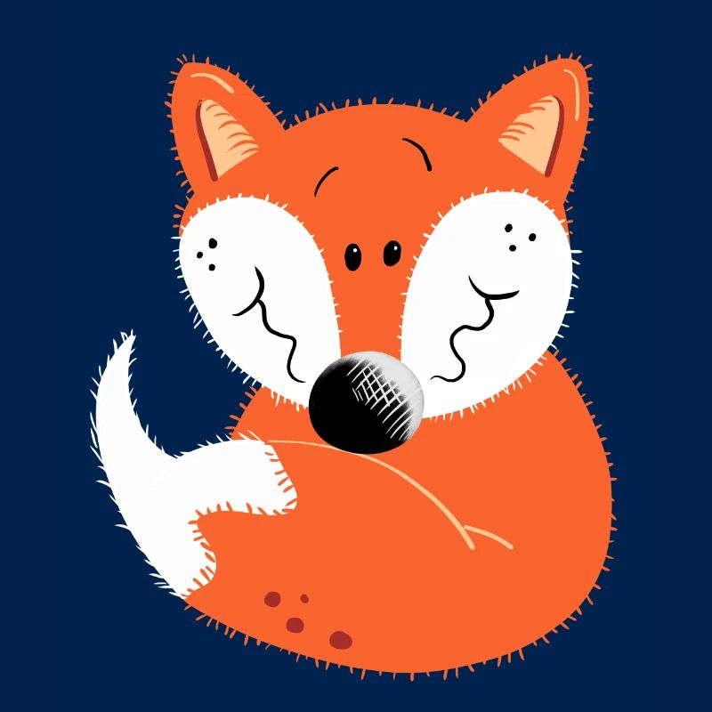 Petit renard - renards - fox - mignon - comique