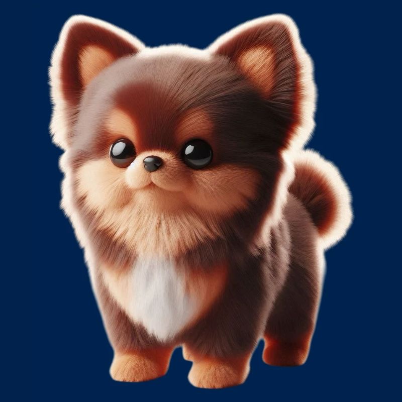 Petit chien mignon