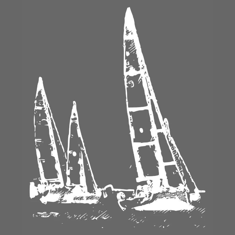 Régate en Bretagne - white