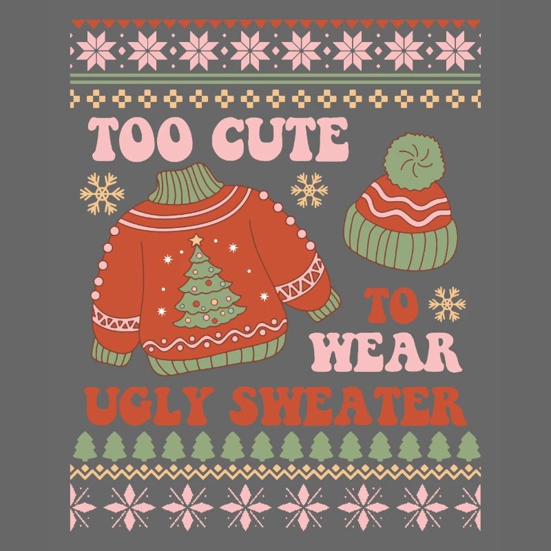 Pull de Noël moche