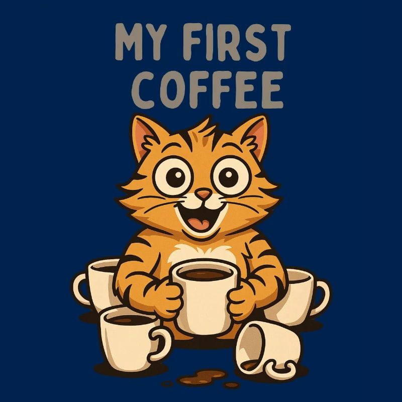 Mon premier chat de café