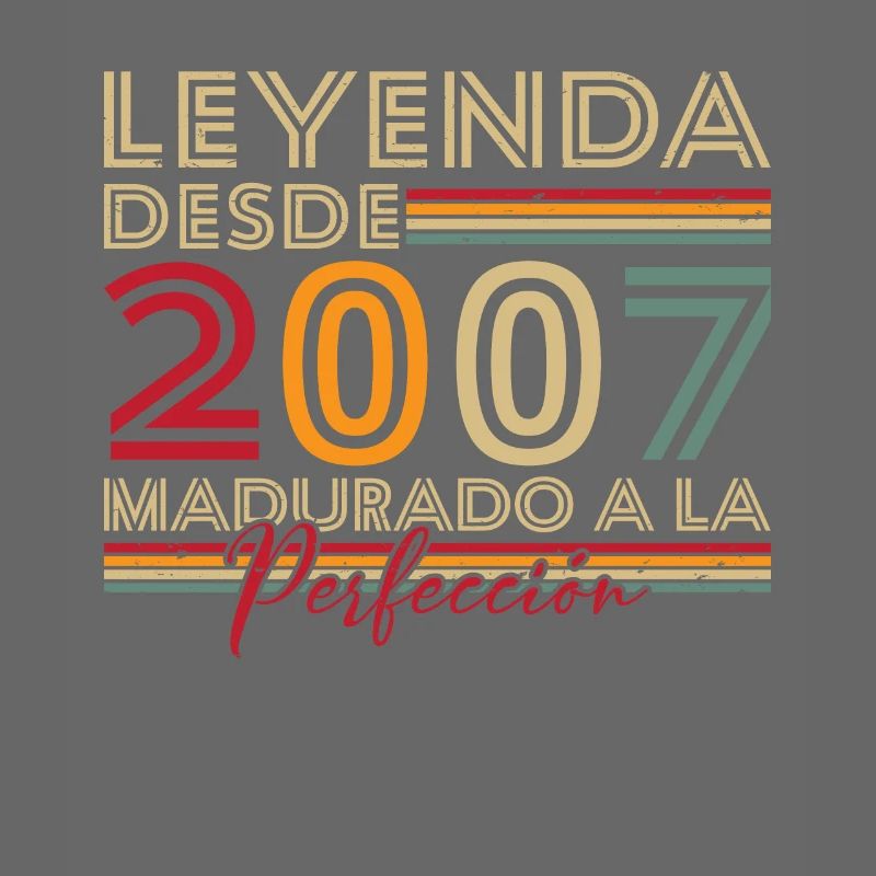 Legend since 2007 Birthday Gift