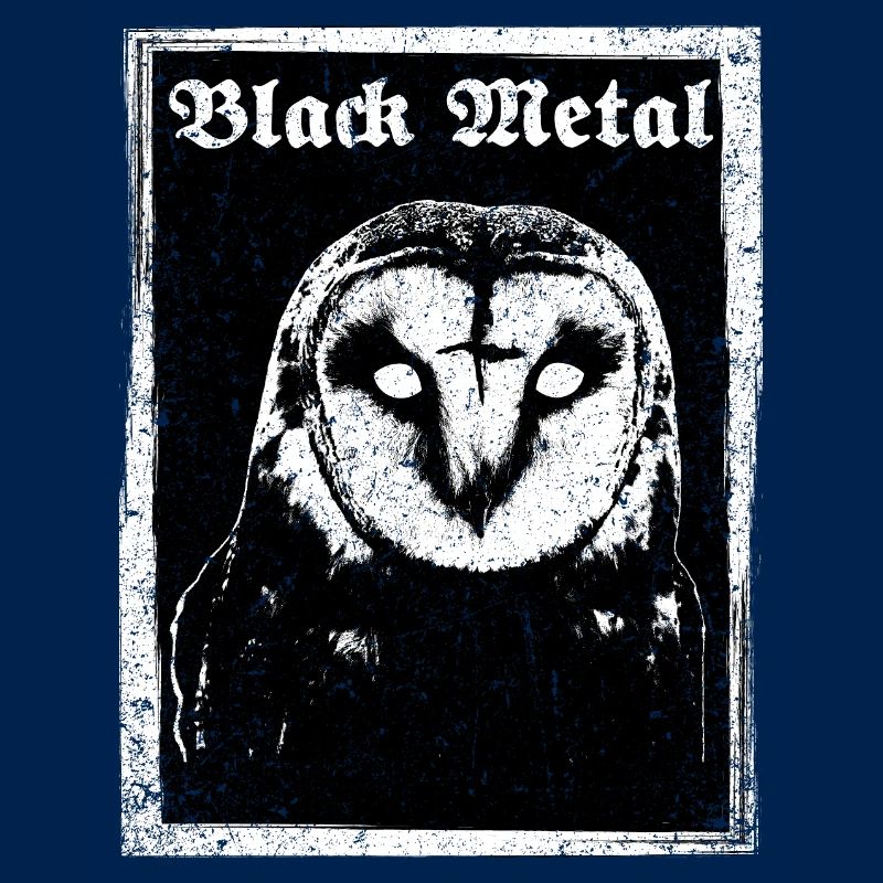 Black Metal Eule