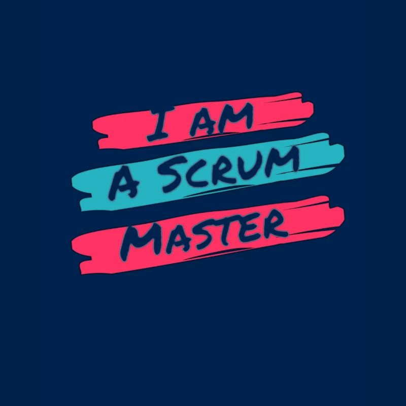 Handmade Scrum Master T-shirt