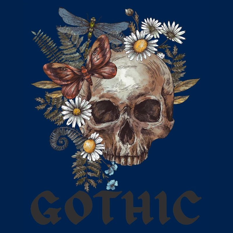 Crâne Gothic Black Edition