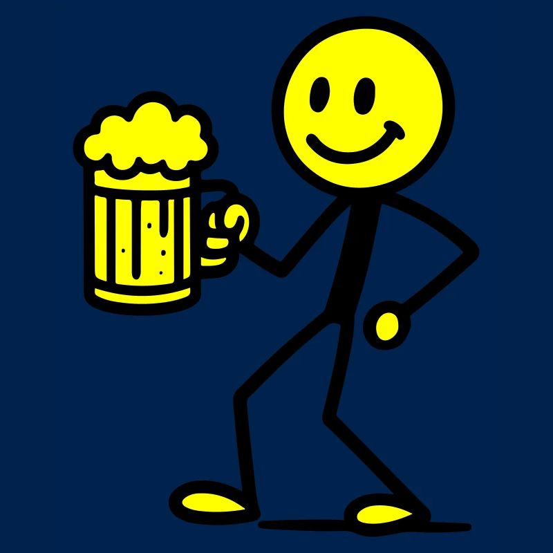 Strichmännchen Bier