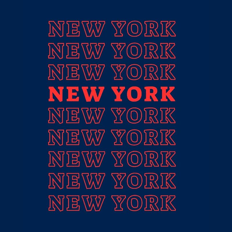 New York Raster Typography