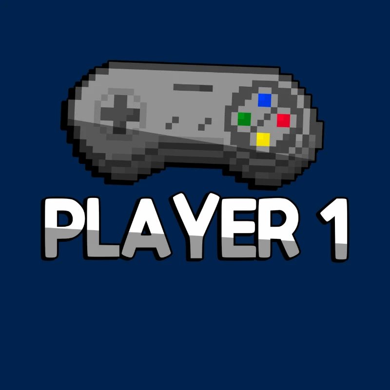 PLAYER 1 + SNES Controller - Gaming