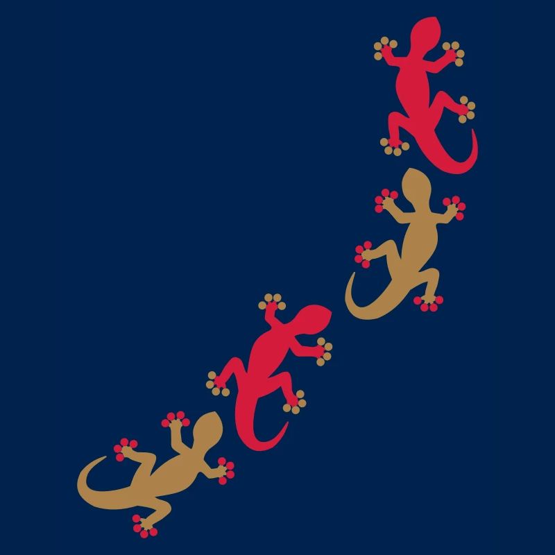 Vier Geckos 2c